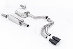 Milltek Road+ Cat-Back Exhaust System (For Independent Rear Suspension) with Twin GT-80 Tips for Seat Leon FR 180PS SC and 5-door 2013-2018