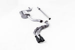 Milltek Non-Resonated Cat-Back Exhaust Systems (For Independent Rear Suspension) with Twin GT-80 Tips for Seat Leon FR 180PS SC and 5-door 2013-2018