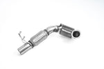 Milltek Sport downpipe and connecting pipework for 2018-2019 Volkswagen Golf Mk7.5 R Estate / Variant 2.0 TSI 310PS (part SSXSE203), product photo