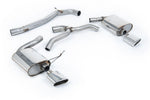 Milltek Non-Resonated Cat-Back Exhaust System with 152x76mm Oval Tips for Seat Leon ST Cupra 300 (4x4) (OPF/GPF Only) 2019-2020