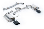 Milltek Non-Resonated Cat-Back Exhaust System with 152x76mm Oval Tips for Seat Leon ST Cupra 300 (4x4) (OPF/GPF Only) 2019-2020