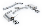Milltek Non-Resonated Cat-Back Exhaust System with Quad GT-80 Tips for Seat Leon ST Cupra 300 (4x4) (OPF/GPF Only) 2019-2020