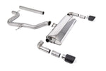 Milltek Non-Resonated Cat-Back Exhaust Systems with 102mm Carbon Jet Tips for Seat Leon Cupra R 310PS 2018-2020