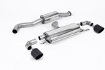 Milltek 3" Resonated GPF/OPF Back Exhaust System with Jet-115 Carbon Tips for Toyota Yaris GR 2020+