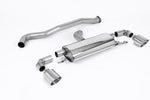 Milltek 3" Non-Resonated GPF/OPF Back Exhaust System with GT-115 Tips for Toyota Yaris GR 2020+