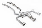 Milltek 3" Non-Resonated Primary Cat-Back Exhaust System with GT-115 Tips for Toyota Corolla GR 2023+