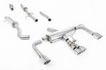 Milltek 3" Resonated Primary Cat-Back Exhaust System with GT-115 Tips for Toyota Corolla GR 2023+