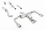 Milltek 3" Resonated Primary Cat-Back Exhaust System with GT-115 Tips for Toyota Corolla GR 2023+