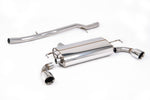 Milltek Resonated Cat-Back Exhaust System with Jet Polished Tips for Volkswagen Golf Mk4 R32 2002-2005