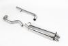Milltek Non-Resonated Cat-Back Exhaust System with Twin 50.8mm Discrete Tips for Seat Leon Cupra 90PS / 110PS / 150PS 2000-2005
