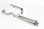 Milltek Resonated Cat-Back Exhaust System with Twin 50.8mm Discrete Tips for Seat Leon Cupra 90PS / 110PS / 150PS 2000-2005