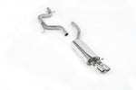 Milltek Non-Resonated Cat-Back Exhaust System with Twin Jet Tips for Volkswagen Jetta Mk5 GLI 2006-2010