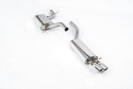 Milltek Resonated Cat-Back Exhaust System with Twin Jet Tips for Volkswagen Jetta Mk5 GLI 2006-2010