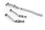 Milltek Sport downpipe and connecting pipework for 2005-2009 Volkswagen Golf MK5 R32 3.2 V6 (part SSXVW174), product photo