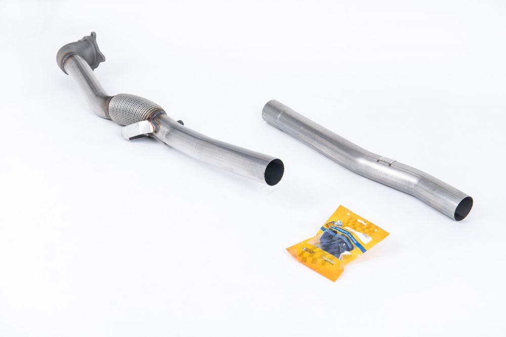 Milltek Sport downpipe and connecting pipework for 2004-2009 Volkswagen Golf Mk5 GTi 2.0T FSI (part SSXVW216), product photo