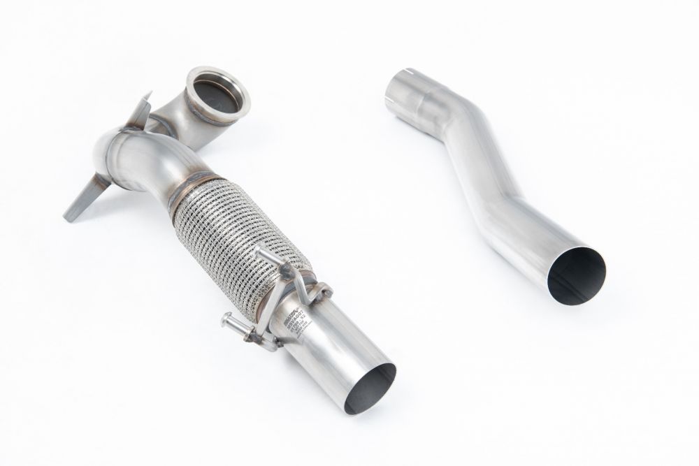 Milltek Sport downpipe and connecting pipework for 2017-2018 Volkswagen Golf MK7.5 GTi (part SSXVW262), product photo