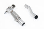 Milltek Sport downpipe and connecting pipework for 2019+ Volkswagen Jetta Mk7 GLi 2.0T (part SSXVW262), product photo