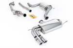 Milltek Resonated Turbo-Back Exhaust Systems with Hi-Flow Sports Catalyst with GT-80 Tips for Volkswagen Golf Mk5 GTi 2.0T FSI 2004-2009