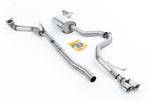 Milltek Resonated Turbo-Back Exhaust Systems with Catalyst Delete for Volkswagen Jetta Mk6 GLI 2011-2014