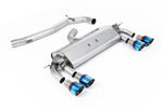 Milltek 76.2mm Non-Resonated Cat-Back Exhaust System with GT-100 Tips for Volkswagen Golf MK7 R 2014-2016