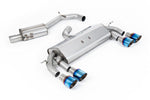 Milltek 76.2mm Resonated & Non-Valved Race Cat-Back Exhaust System with GT-100 Tips for Volkswagen Golf MK7 R 2014-2016
