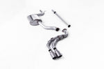 Milltek Non-Resonated Cat-Back Exhaust Systems (GTD Style) with GT-80 Tips for Volkswagen Golf Mk7.5 (1.5TSI) 2017-2021