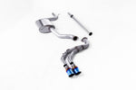 Milltek Non-Resonated Cat-Back Exhaust Systems (GTD Style) with GT-80 Tips for Volkswagen Golf Mk7.5 (1.5TSI) 2017-2021
