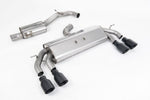 Milltek Non-Valved & Resonated Cat-Back Race Exhaust System with GT-100 Tips for Volkswagen Golf Mk7.5 R (310PS) 2017-2021
