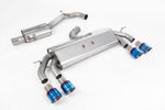 Milltek Non-Valved & Resonated Cat-Back Race Exhaust System with GT-100 Tips for Volkswagen Golf Mk7.5 R (310PS) 2017-2021