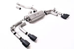 Milltek Non-Resonated GPF/OPF Back Exhaust System with GT-100 Tips (Re-uses Factory Valve Motors) for Volkswagen Tiguan R 320ps 2021+