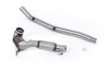 Milltek 3" Large Bore Downpipe with Hi-Flow Sports Catalyst (OE Catback) Audi S3 8Y Saloon/Sedan 2022+