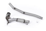 Milltek Sport downpipe and connecting pipework for 2022-2024 Volkswagen Golf Mk8 R 2.0 TSI 320PS (part SSXVW673), product photo (photo 2)