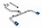 Milltek 80mm Race OPF/GPF Back Exhaust System with GT-115 Tips for Volkswagen Golf Mk8 GTi (245ps) 2021+