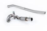 Milltek Sport downpipe and connecting pipework for 2014-2016 Volkswagen Golf MK7 R 2.0 TSI 300PS (part SSXVW712), product photo
