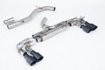 Milltek 80mm Non-Resonated Race Cat-Back Exhaust System with GT-100 Tips for Volkswagen Golf MK7 R 2014-2016