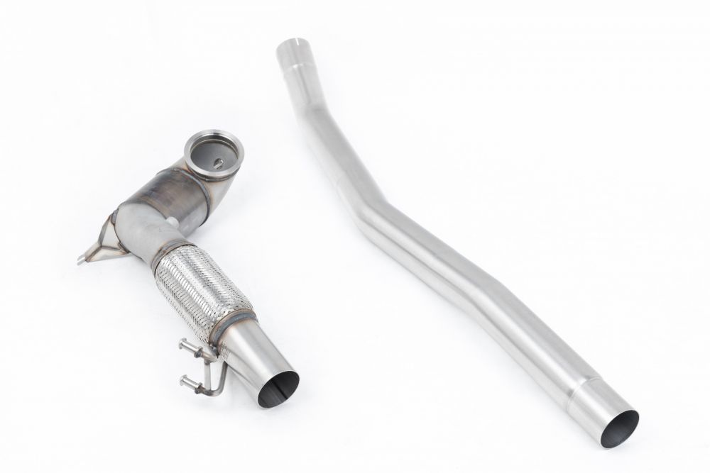Milltek Sport downpipe and connecting pipework for 2022+ Volkswagen Arteon 2.0TSI 280PS 4Motion (part SSXVW731), product photo
