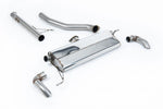Milltek 80mm / 3.15" Non-Resonated Cat-back Exhaust System with Downturn Tips for Volkswagen Atlas 2022+