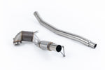 Milltek Sport downpipe and connecting pipework for 2022+ Volkswagen Arteon 2.0TSI 280PS 4Motion (part SSXVW740), product photo