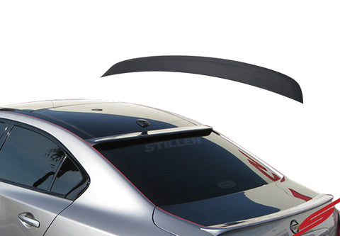 wide view of Stillen Roof Wings, Roof Spoilers, & Body Kits for Nissan Maxima 2009-2015 fitted inside a car