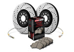 Sport Axle Pack Drilled Rotor, Rear