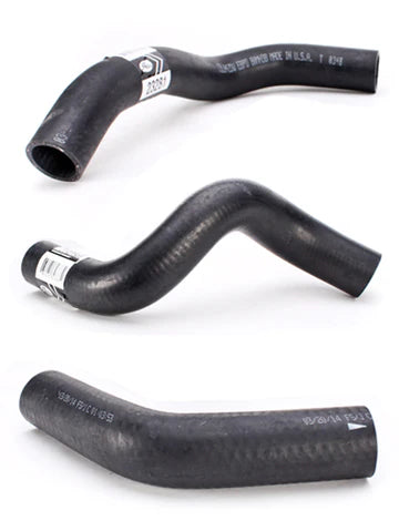 wide view of Stillen Radiator Hose Kit (3pc) for Infiniti Qx56 / & Nissan Armada / Nissan Titan 2004-2015 with white background