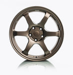 A front view of the Titan 7 T-D6 LE FORGED 6 SPOKE in Techna Bronze for HONDA S2000 2000-2009.