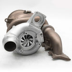 A front wide view of Pure Turbos Turbo Upgrade Pure650 for BMW B58 (G-Chassis) 2020+ with white background