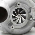 A close up view of Pure Turbos Turbo Upgrade Pure650 for BMW B58 (G-Chassis) 2020+ with white background