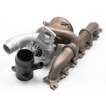 A top wide view of Pure Turbos Turbo Upgrade Pure650 for BMW B58 (G-Chassis) 2020+ with white background