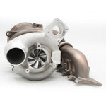A front wide view of Pure Turbos Turbo Upgrade NEW Pure800 for Toyota Supra (A90/A91) 6-Port 2021+ with white background