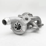 A front wide up view of Pure Turbos Turbo Upgrade Pure800 for BMW B58 (G-Chassis) 2020+ with white background