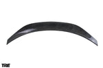 wide view of TRE Pre-Preg Carbon Fibre GP Rear Spoiler for Mercedes C Class / C63 W205 2014+ with white background