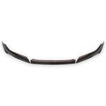 wide view of TRE Pre-Preg Carbon Fibre Performance Front Splitter for BMW M5 LCI F90 2020-2023 with white background