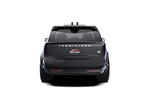 Black Range Rover Vogue rear view with the 1016 full body kit, render